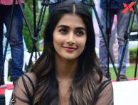 Pooja Hegde at Valmiki movie press meet - Photos