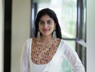 Dhanya Balakrishna poses with beautiful smile in this photoshoot