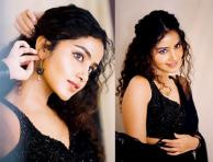 Actress Anupama Parameswaran Looking Astonishingly Hot in Black!! Fans Call Her Baby Doll 