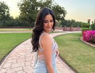 Phone Bhoot Actress Katrina Kaif Is Raising The Temperature By Posting Several Gorgeous Images Of Herself In A Stunning Embroidery Saree!!