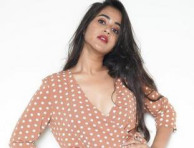 Bigg Boss Cute Beauty Deepthi Sunaina Dazzels In This White Dotted Dress. Please Check Out Her Gorgeous Images 