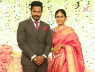 Chandini Tamilarasan unique and traditional Wedding Stiils