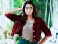 Children's Park Movie Actress Gayathri Suresh In A Stylish Pant Suit Avatar - View Pics