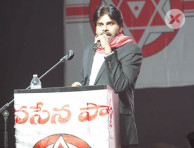 JanaSena Chief Sri Pawan Kalyan at JanaSena Pravasa Garjana , Dallas Photos