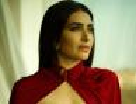 Actress Karishma Tanna Dazzles Up In A Gorgeous And Elegent Maroon Gown Wiith A Cape... No one Can Ignore Her Bold Looks As Such!!! Don't Miss Out To 