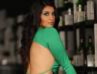Check Out The Pictures Of Rogue Actress Mannara Chopra Looks Hot And Sexy In A Green Backless Dress!