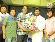 Nagarjuna and Nani Upcoming Multistarer Movie Song Recording Photos