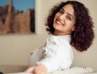 Actress Nithya Menen Flaunts Her Curly Hair Like A Pro!!! See Pics