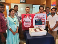 Pawan Kalyan birthday celebrations at Chiranjeevi eye and blood bank
