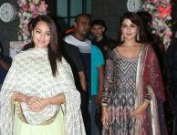 Bollywood Celebs at Arpita Khan's home for Ganesh darshan