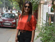 Actress Shriya Saran spotted at Bblunt in Bandra