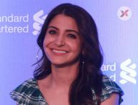 Anushka Sharma at the Standard Chartered press conference at Fourseasons hotel in Mumbai