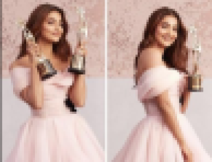 Pooja Hegde Writes a Note After Receiving Two Prizes At SIIMA 2022 While Looking Like a Princess In a Pink Gown
