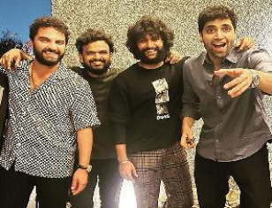HIT 3: Adivi Sesh Teases Fans With A Shot Of Nani, Vishwak Sen, And Sailesh Kolanu