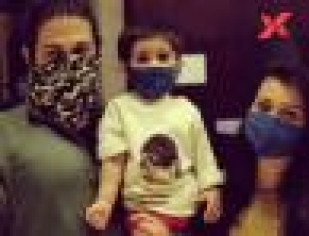 Radhika Pandit shares a photo of her, Yash and their daughter Arya wearing masks to urge people to adhere to social distancing norms