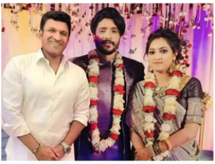 Photoshopped Image Of Puneeth Rajkumar At Vasishta Simha And Haripriya’s Wedding Goes Viral