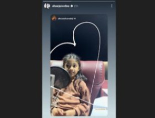Arha, Allu Arjun's Daughter, Begins Dubbing For Samantha Starrer Shaakuntalam