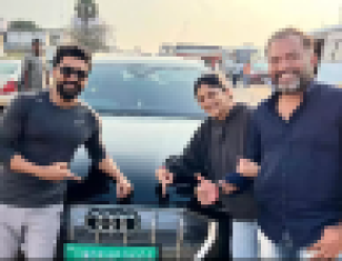 Sudha Kongara Seeks Blessings From Mani Ratnam: Takes Suriya And GV Prakash Out On Her New Car