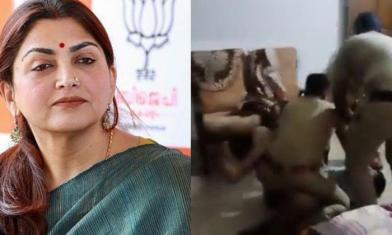 Khushbu Sunder Tweets Against CM Pinatayi Vijayan