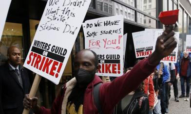 Adjusting Working Hours And Salary Increases; Hollywood Screenwriters On Strike