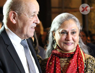Jaya Bachchan at 2nd Indo-French Meeting Wherein Film Industry Culture Exchange Between India