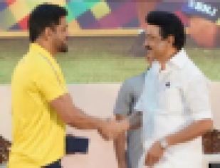 Lokesh, Trisha, And Udhayanidhi Stalin Get Amazed With Dhoni's Innings In The IPL Match