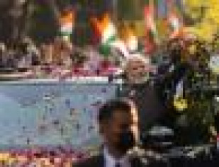 PM Modi Leads Massive Roadshow In Delhi