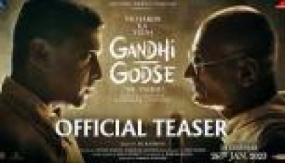Gandhi Godse - Ek Yudh - Official Teaser  Rajkumar Santoshi 