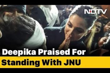 Trending on social media: Heroine Deepika Padukone praised for standing with JNU