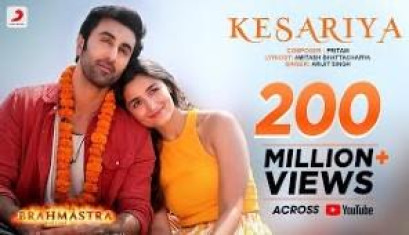 Kesariya Video Song From Brahmastra- Ranbir Kapoor, Alia Bhatt,Pritam, Arijit Singh, Amitabh Bhattacharya