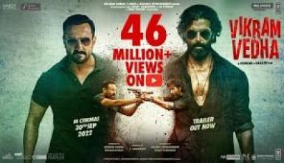 Vikram Vedha Movie Official Trailer- Hrithik Roshan, Saif Ali Khan, Radhika Apte, Rohit Saraf