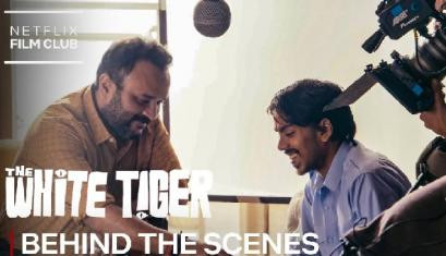 Making scenes of Priyanka Chopra's The White Tiger