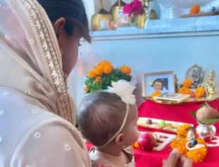 Desi Girl Priyanka Chopra Posted A Heartwarming Post On Her Instagram On The Occation Of Diwali. Check Out The Cute Pictures Of Malati.