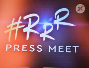 RRR Movie Press Meet Photos