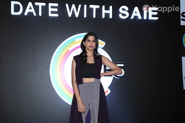 Sai Tamhankar at Zee5 webseries Date with Saie launch press meet in Mumbai - Photos