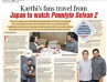 Karthi Meets Fans As They Come From Japan To Chennai To See Ponniyin Selvan 2 