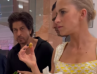 SRK Enjoys Paan With A German Blogger At The NMACC Gala; Fans Couldn't Control Their Shock