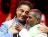 Kamal Haasan Visits His Friend Ilaiyaraaja At His Music Studio