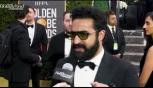 JR NTR speaks At The Red Carpet Of GoldenGlobes
